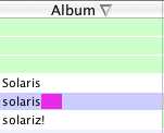 ID3 album field with whitespace Screenshot
