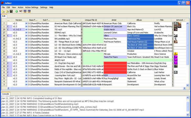 Jaikoz Tag Editor for Windows Screenshot