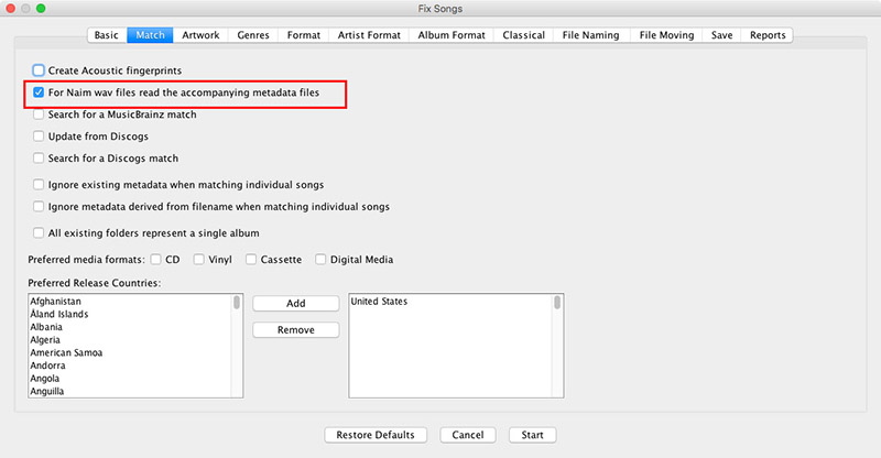 New Naim Rip option